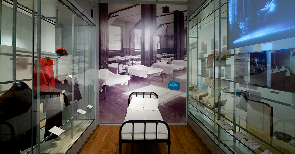 Featured image of a museum room on Foundling article