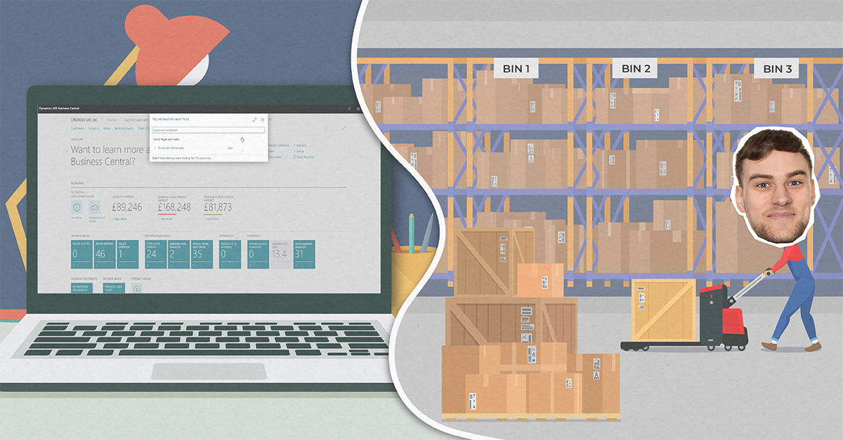 Business Central Warehousing tutorial image